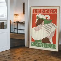 The Boston Sunday Herald Illustrated Magazine Cover Print
