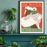 The Boston Sunday Herald Illustrated Magazine Cover Print
