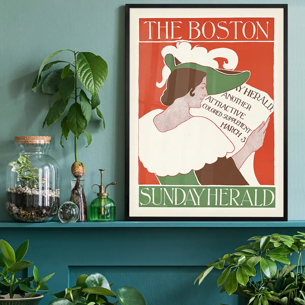 The Boston Sunday Herald Illustrated Magazine Cover Print
