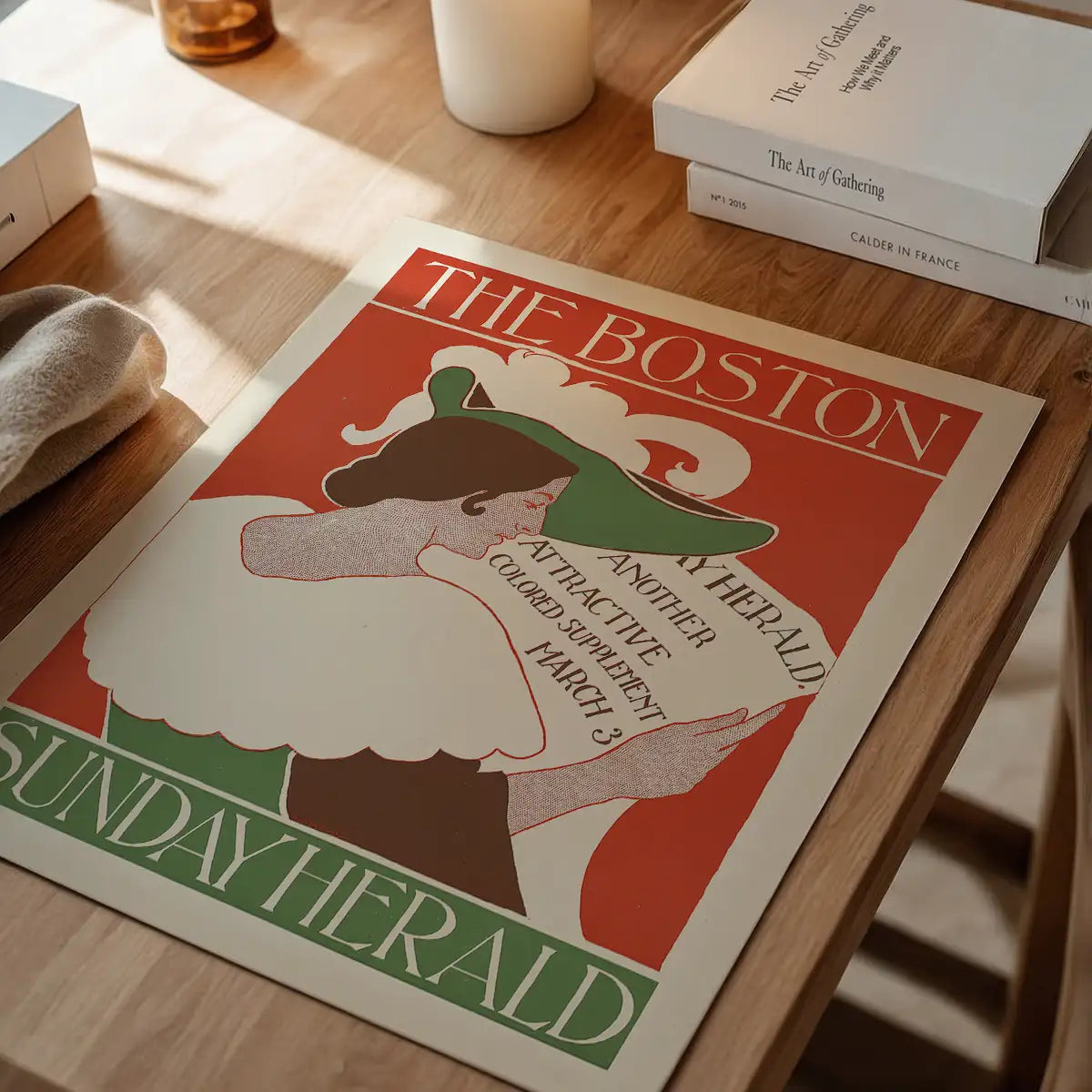 The Boston Sunday Herald Illustrated Magazine Cover Print