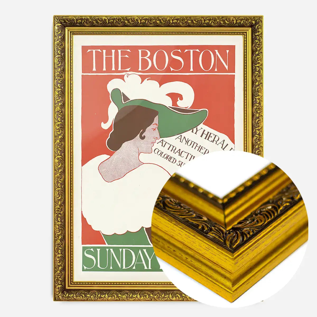The Boston Sunday Herald Illustrated Magazine Cover Print