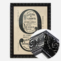 Black Ornate Frame
