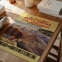 Grand Canyon National Parks Vintage Tourist Chicago Poster