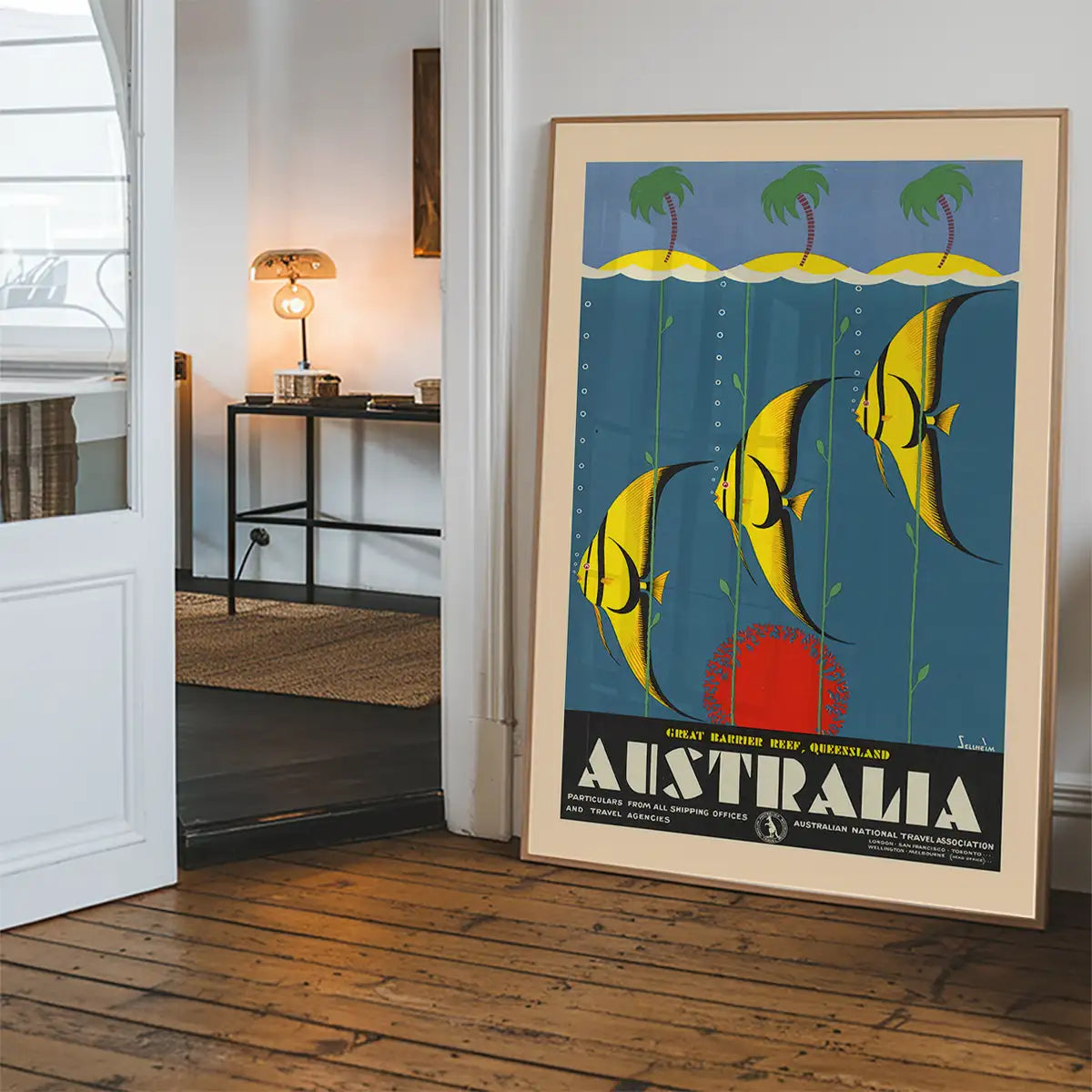 Great Barrier Reef Queensland Australia Fish Tourist Poster