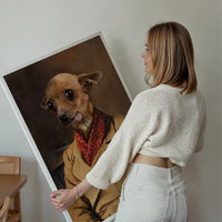Chihuahua Tongue Portrait Print