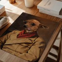 Chihuahua Tongue Portrait Print
