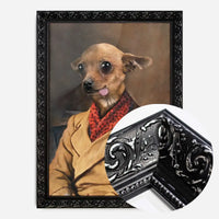 Chihuahua Tongue Portrait Print