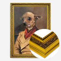 Chihuahua Tongue Portrait Print