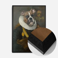 Boxer Dog Gentleman Portrait Print