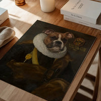 Boxer Dog Gentleman Portrait Print
