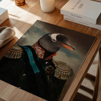 Penguin Military Portrait Print