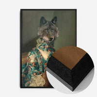 Wolf Lady Portrait Print