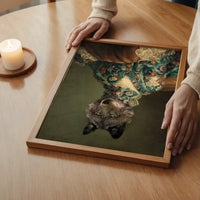 Wolf Lady Portrait Print