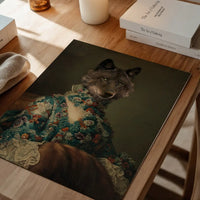 Wolf Lady Portrait Print