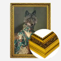 Wolf Lady Portrait Print