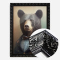 Black Ornate Frame