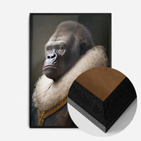 Gorilla Animal Head Portrait Print