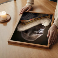 Gorilla Animal Head Portrait Print