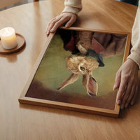Hare Animal Head Portrait Print