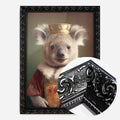 Black Ornate Frame