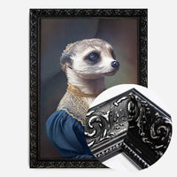 Meerkat Animal Head Portrait Print