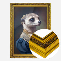 Meerkat Animal Head Portrait Print