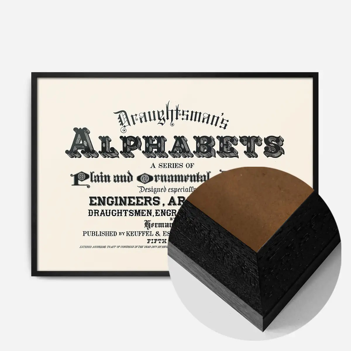Vintage Draughtsmans Alphabet