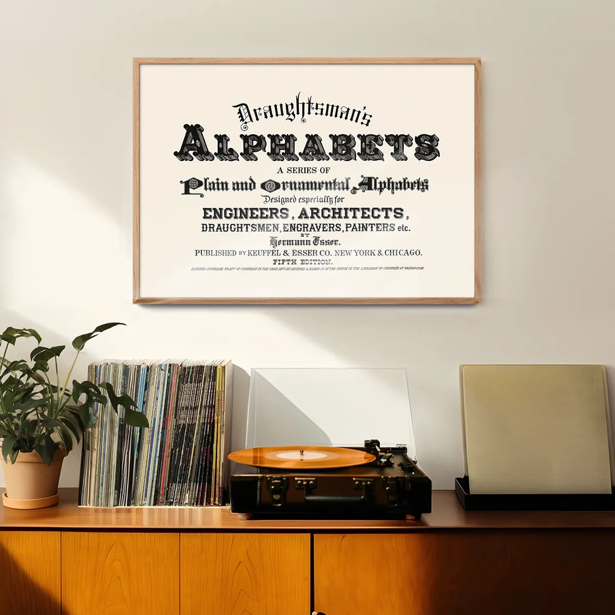 Vintage Draughtsmans Alphabet