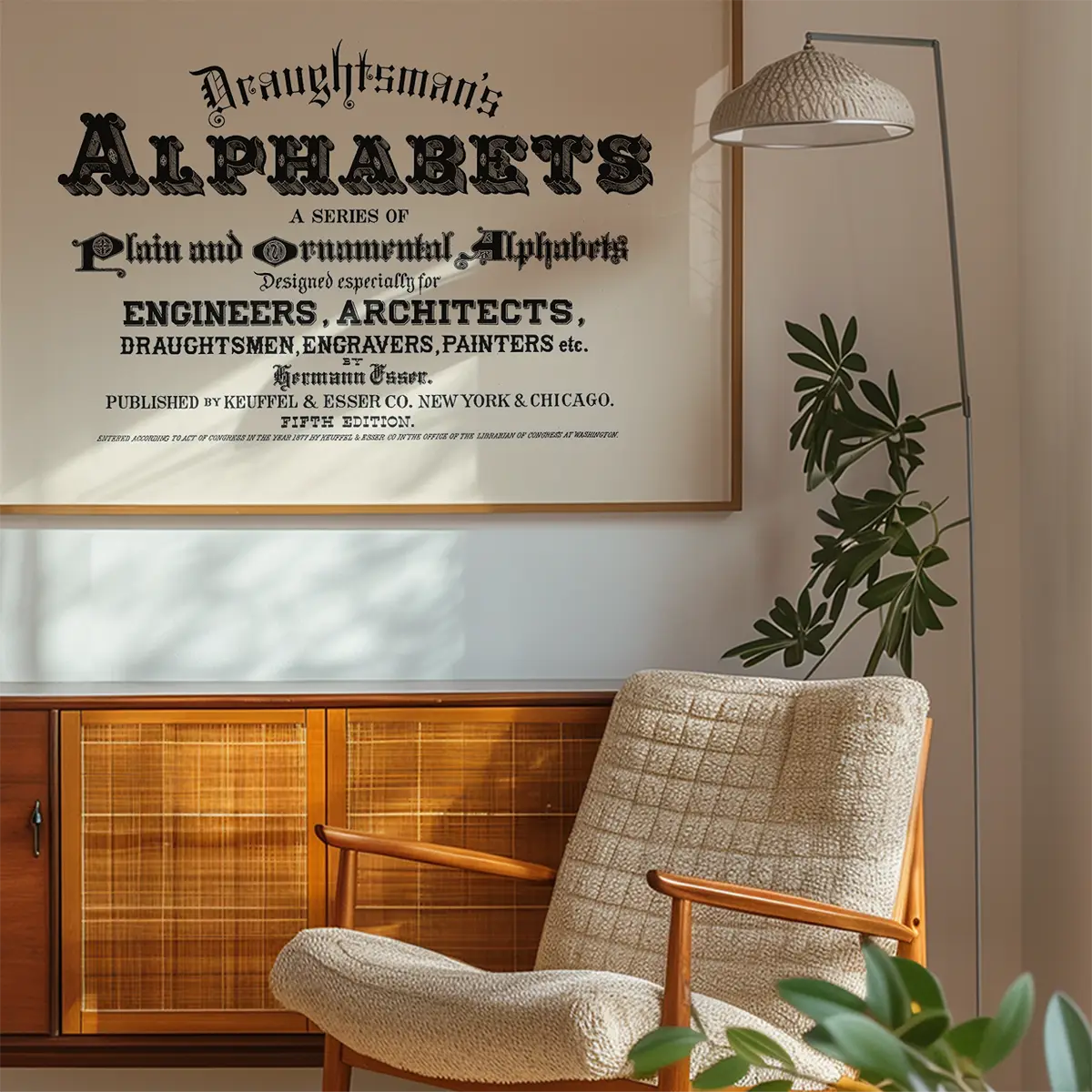 Vintage Draughtsmans Alphabet