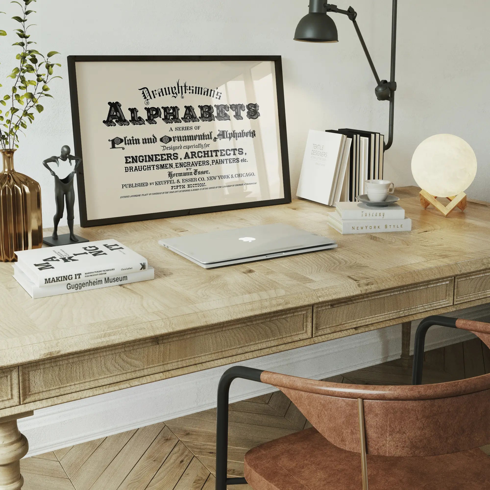 Vintage Draughtsmans Alphabet