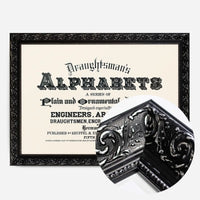 Vintage Draughtsmans Alphabet