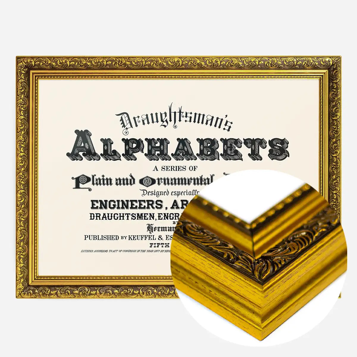 Vintage Draughtsmans Alphabet