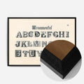 Black Wood Frame