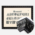 Black Ornate Frame