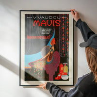 Vivaudous’s Mavis, Irresistible 1920 perfume poster