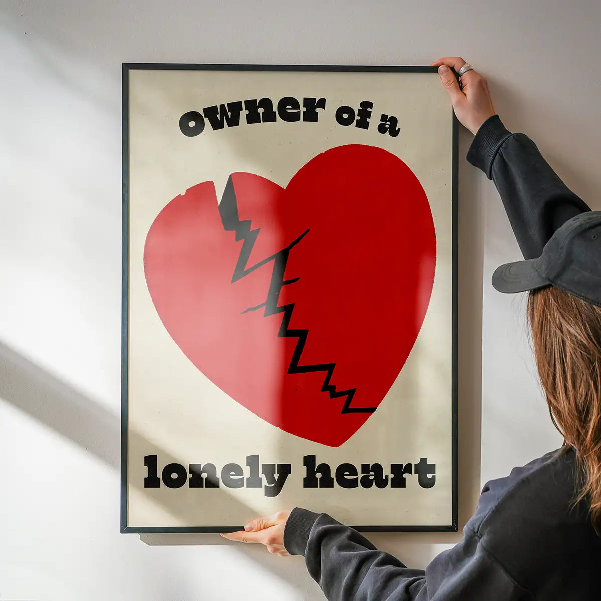 Owner Of a Lonely Heart Lyrics Poster