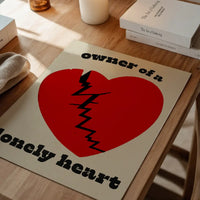 Owner Of a Lonely Heart Lyrics Poster