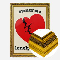 Owner Of a Lonely Heart Lyrics Poster