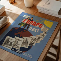 See Europe Vintage Travel Poster