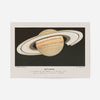 Lithograph Saturne vintage Planet Poster 1877