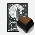 Black Wood Frame