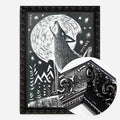 Black Ornate Frame