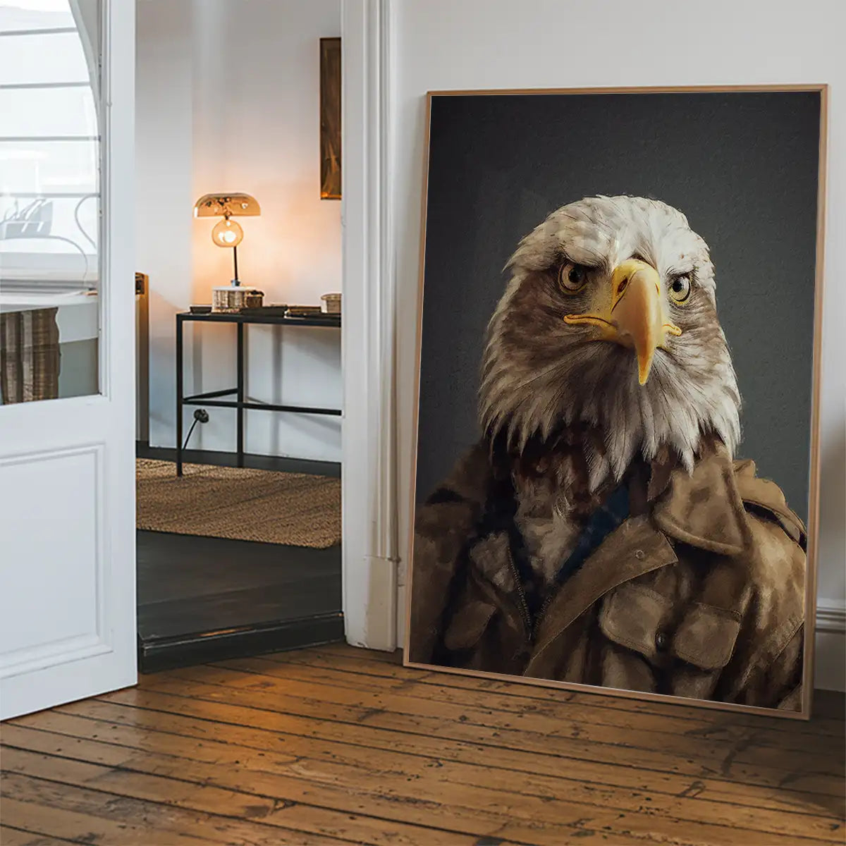 American Eagle Animal Portrait Print