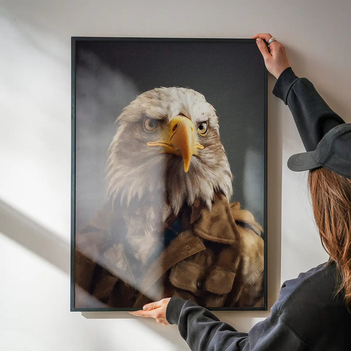 American Eagle Animal Portrait Print