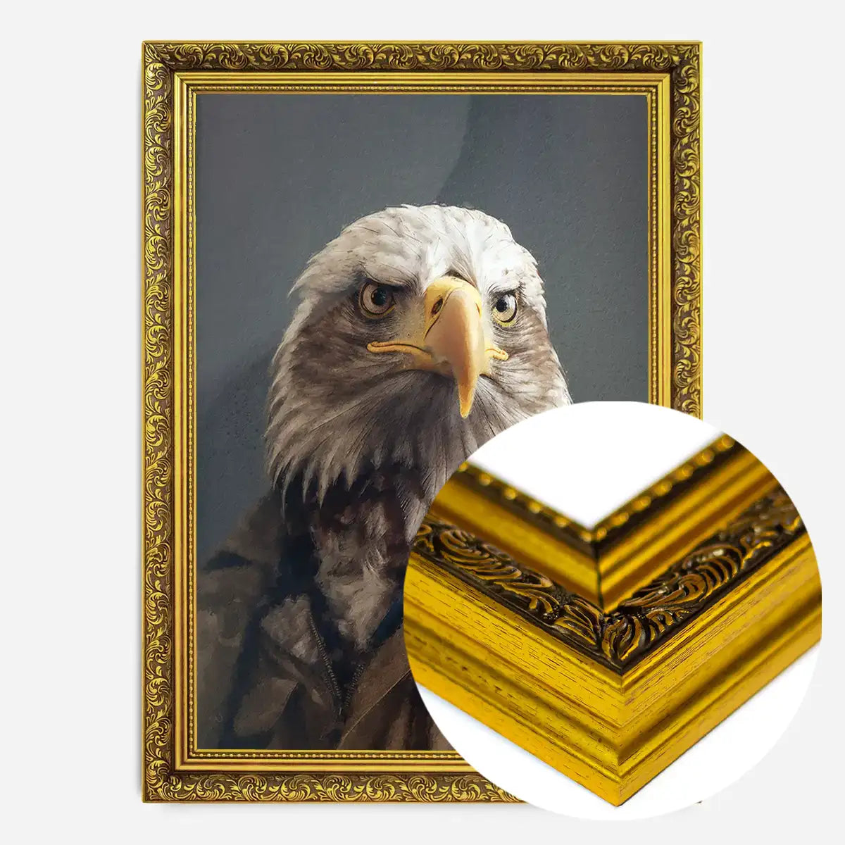 American Eagle Animal Portrait Print