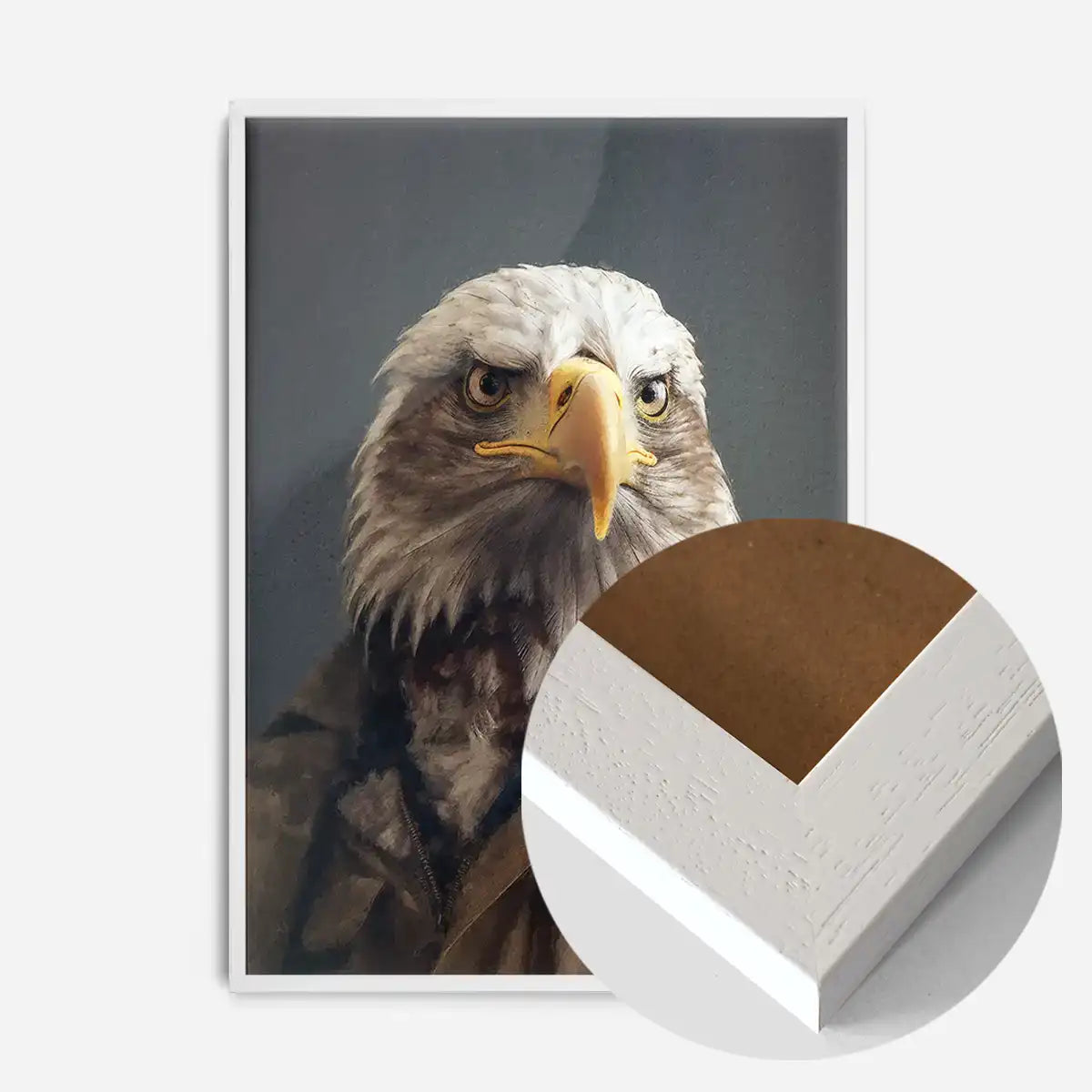 American Eagle Animal Portrait Print