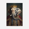 King George V Skull Colour Print
