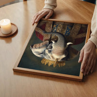 Elephant Animal Portrait Print