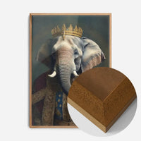 Elephant Animal Portrait Print