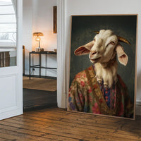 Goat Animal Portrait Print